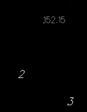 Widok okna grafiki z zaznaczoną rzędną na wybranym obiekcie